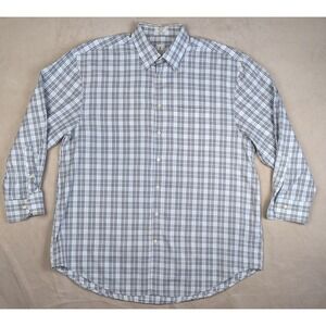 Peter Millar XL Mens Shirt Button Up 26x32 Short Arms Full Sleeves **Fits 2XL **